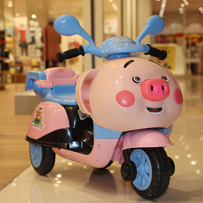 Canzoni per bambini Illuminazione a LED Giocattoli Guida su moto elettrica a 6 V per bambini dai 3 ai 6 anni