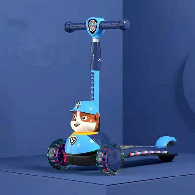 Unisex Scooter per bambini a batteria con flash pieghevole e a batteria