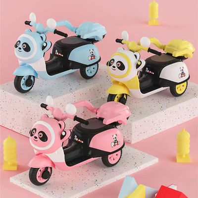 Musica Educazione precoce Giocattoli 6V Batteria alimentata da plastica Guida su moto elettrica Auto per bambini