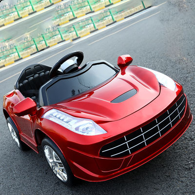 98CM*63CM*43CM Dimensione Plastico Electric Ride per 6 anni 1 posto e telecomando 6V