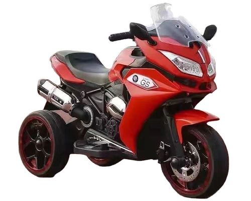 Electric Red White 6v 3 ruote Battery Ride On Car per bambini Unisex Sesso neutrale