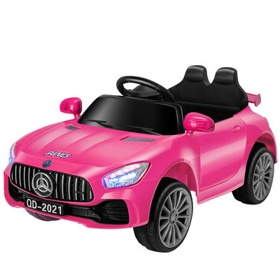 Automobile elettrica per bambini a 12 V con controllo remoto e istruzione precoce