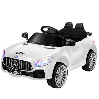 Auto giocattolo a pedali di grandi dimensioni per bambini 12v4.5 batteria PP plastica educazione precoce Due posti