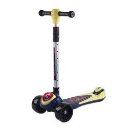 Scooter pieghevole per bambini rosa/blu/giallo/verde