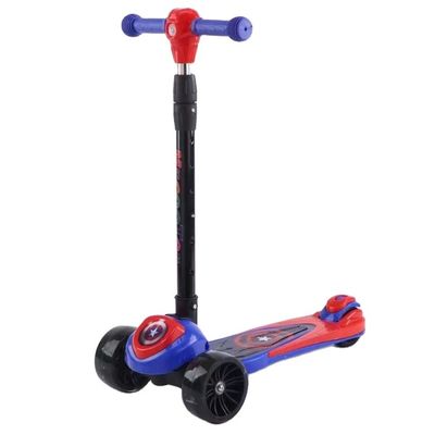 Scooter pieghevole per bambini rosa/blu/giallo/verde
