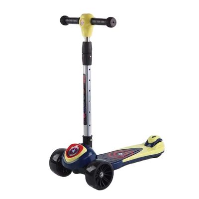 Scooter pieghevole per bambini rosa/blu/giallo/verde