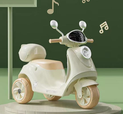 PP Plastic 6v Electric Ride on Car Motorbike per bambini Scatola di stoccaggio e luci 2023