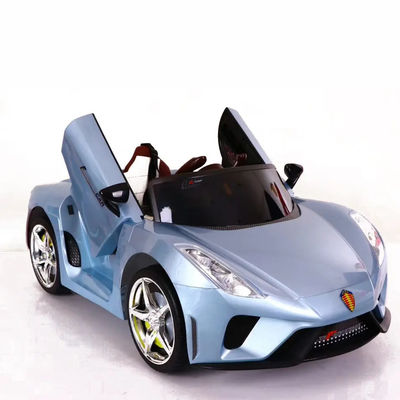 Gioco di musica per bambini Swing Ride On Car con telecomando Giallo/Coving Vernice Rosso