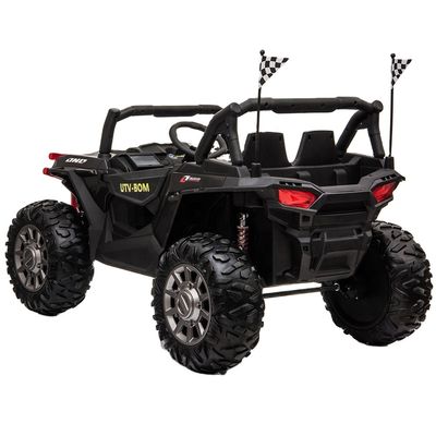 PP plastica 12V 2 posti batteria elettrica guida su auto giocattolo per bambini fascia di età 2-4