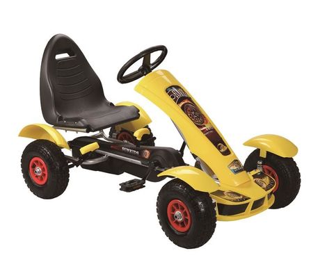 Sedile regolabile e frizione/freno Car Pedal Go Karts per bambini di età compresa tra 5 e 12 anni