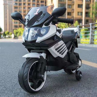 Bambini Giocattoli Auto 6v Motocicletta elettrica Guida in auto con illuminazione e ruote ausiliarie