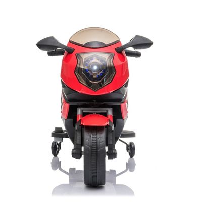 Motocicletta elettrica per bambini MP3 Illuminazione e ruote ausiliarie 6v 12v Batteria alimentata