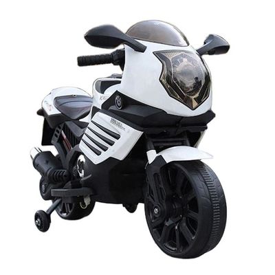 Motocicletta elettrica per bambini MP3 Illuminazione e ruote ausiliarie 6v 12v Batteria alimentata