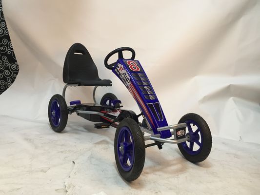 Auto a carica a 4 ruote giocattolo per bambini guida su pedali Go-Kart diretto per i bambini di età compresa tra 5 e 12 anni