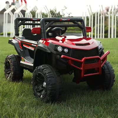 108*62*66Cm Plastico Off-Road Ride On Car per bambini 12v lussuosa due posti auto elettrica