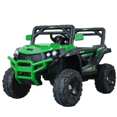 108*62*66Cm Plastico Off-Road Ride On Car per bambini 12v lussuosa due posti auto elettrica