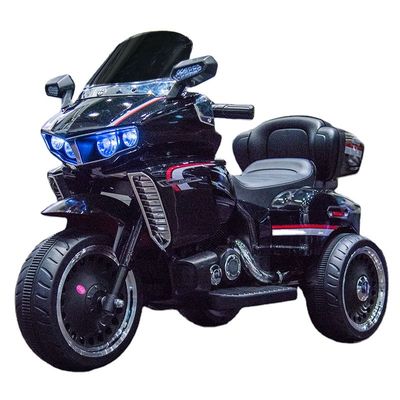 Bambini di plastica in mini moto con funzione di educazione precoce e storia in inglese
