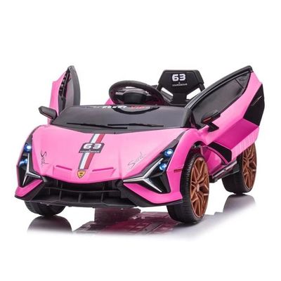 Vendita Disegno giocattolo rosa Bambini guidare su auto elettriche 12V giocattolo per età da 5 a 7 anni