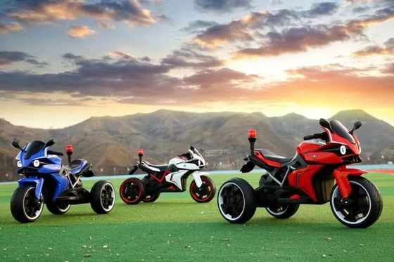 Motocicletta elettrica per bambini certificata BIS con funzione di educazione precoce e luce di avvertimento