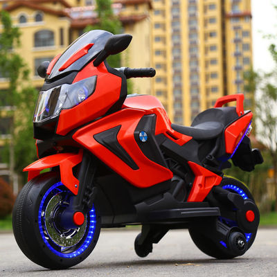 12V390 Batteria Rosso Bianco Blu Moto elettrica per bambini Divertimento duraturo