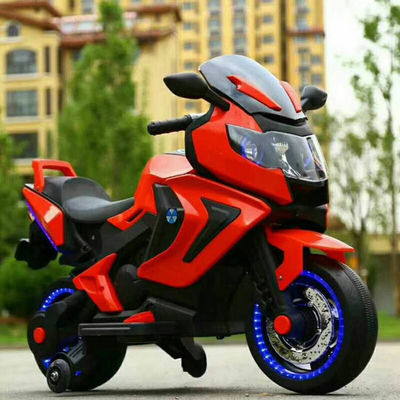 12V390 Batteria Rosso Bianco Blu Moto elettrica per bambini Divertimento duraturo