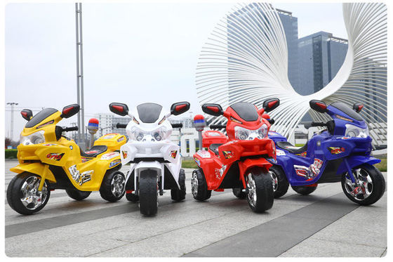 Funzione di educazione elementare 6V Poliziotti elettrici guidare in motocicletta motocicletta auto per bambini modello