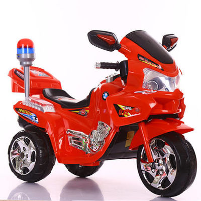 Funzione di educazione elementare 6V Poliziotti elettrici guidare in motocicletta motocicletta auto per bambini modello