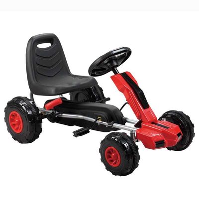 Ruote gonfiabili per bambini Guida su Go-Kart Auto con pedali Carico massimo 30KG 86X51X48cm