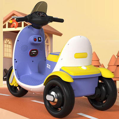 6v Electric Cute Kids Motorcycle Tricycle con musica e motore leggero 380*2 CBM 0.122m2