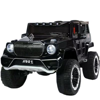12V Electric Ride On Car Toy 2 posti con sedile in pelle a controllo remoto e ruota EVA