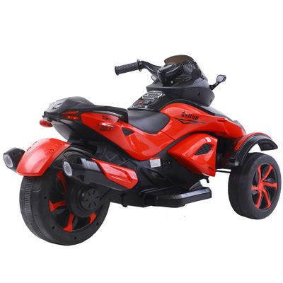 Carro elettrico ricaricabile per bambini Musica e luci Tre ruote