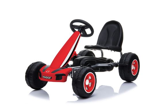 2022 Kids Ride On Pedal Go-Kart Car Adatta a 2-8 anni di età Cartone Dimensioni 83*27*52