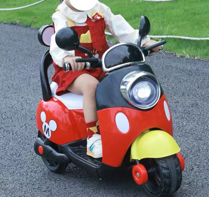 Unisex Classic 6V Electric Ride On Tricycle Motorcycle Car per 2-5 anni Bambini 2024