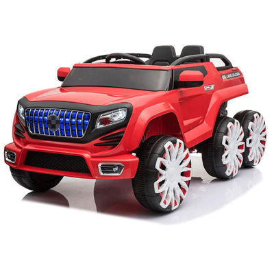 Remote Control Kids Cars 6*6 Electric Ride-On Cars 12V con luci a ruota Giocattoli didattici