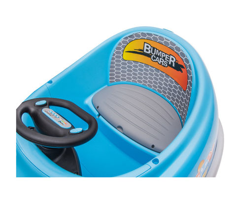 Luci a LED Display di musica e potenza 6v Electric Ride on Bumper Car per bambini di età compresa tra 2-6 anni