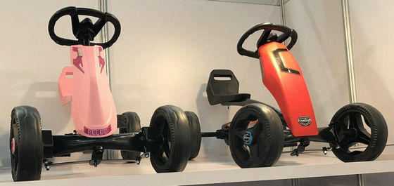 2-4 anni Bambini Pedal Go Kart con sedile regolabile e pedalare in auto