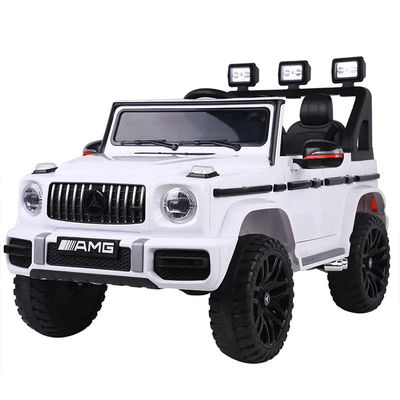 12v Custom Kids Electric Ride On Car con controllo remoto Auto bianche di grandi dimensioni
