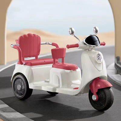 Scooter a due posti a batteria e Bluetooth per bambini di età compresa tra 2 e 6 anni