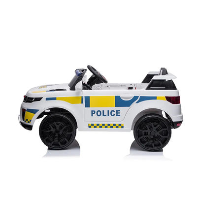 Guida elettrica in auto con telecomando per bambini 2022 Poliziotto stile 4 ruote Toy Car