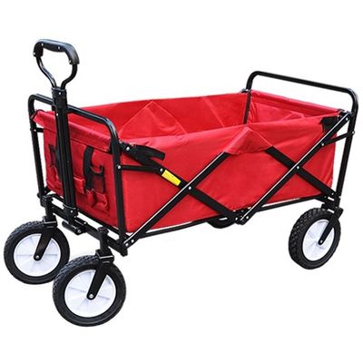 Tubo in acciaio 25*10*0.7CM Portable Beach Trolley per giardino all'aperto