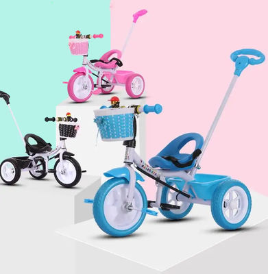 2023 Moda Bambino 3 ruote Guida in bicicletta Bicicletta Auto per 2-6 anni Bambini Materiale di plastica
