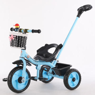 2023 Moda Bambino 3 ruote Guida in bicicletta Bicicletta Auto per 2-6 anni Bambini Materiale di plastica