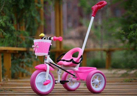 2023 Moda Bambino 3 ruote Guida in bicicletta Bicicletta Auto per 2-6 anni Bambini Materiale di plastica