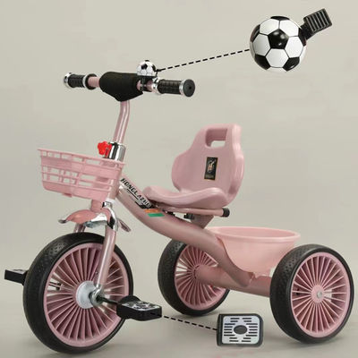 Baby Trike per bambini di età compresa tra 2 e 5 anni con pedali ingranditi e 3 ruote EVA nel 2023