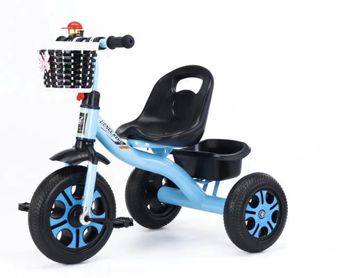 2023 Baby Trike Manubri a carico rapido e cestino anteriore tessuto per bambini da 2 a 5 anni