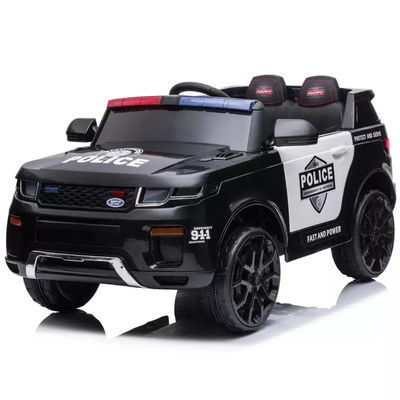 PP Tipo di plastica Poliziotto stile auto Bambini giocattoli Ride-On Auto con telecomando elettrico 12V