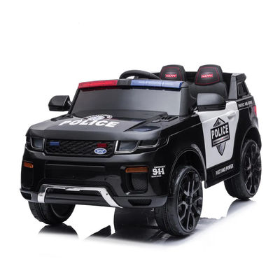 PP Tipo di plastica Poliziotto stile auto Bambini giocattoli Ride-On Auto con telecomando elettrico 12V