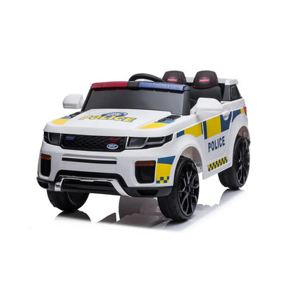 PP Tipo di plastica Poliziotto stile auto Bambini giocattoli Ride-On Auto con telecomando elettrico 12V