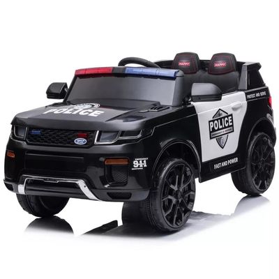 PP Tipo di plastica Poliziotto stile auto Bambini giocattoli Ride-On Auto con telecomando elettrico 12V