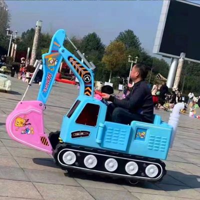 2023 Modello scavatore bulldozer escavatore batterie elettriche auto paraurti per bambini e adulti